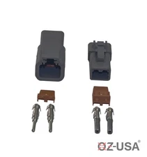 ATP Connector 2 Pin Heavy Duty Waterproof plug terminals Male + Female 