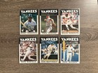 1986 Topps Baseball New York Yankees Team Set (36 cards) Penny Sleeved — photo 2