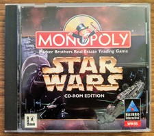 Monopoly Star Wars  (PC, 1997) with Instruction Manual