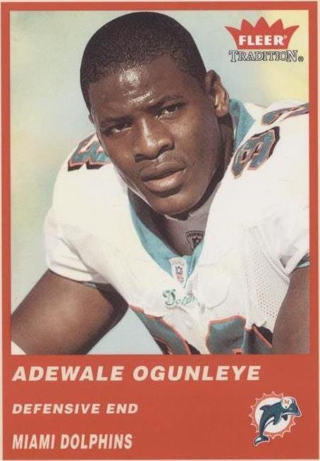 2004 Fleer Tradition Adewale Ogunleye #148 - 1 of 2