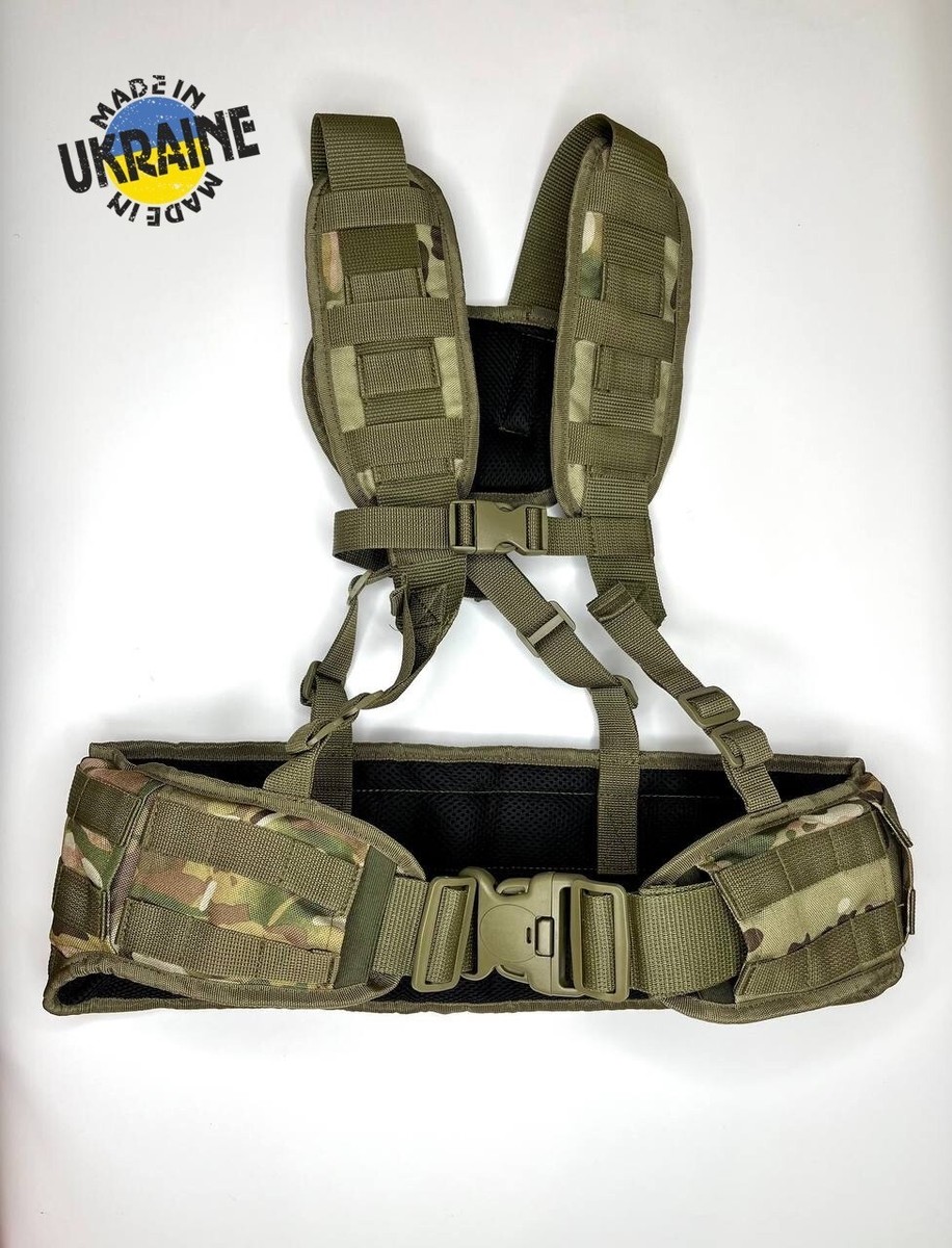 Tactical Combat Battle Belt RPS Type 2 Padded MOLLE Load Bearing