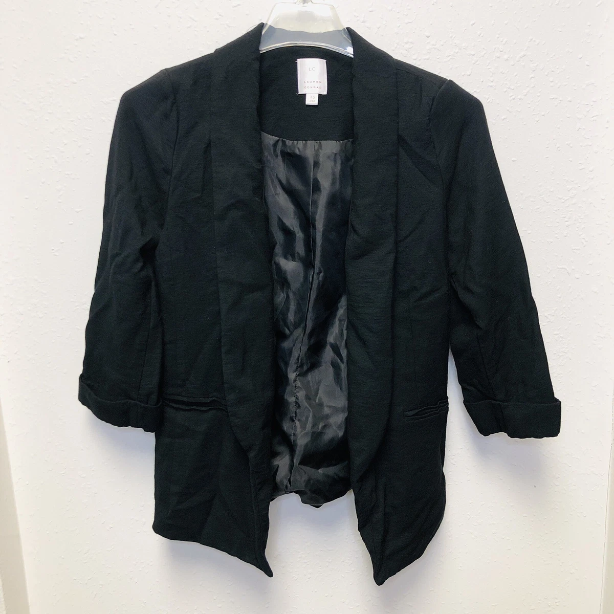 Lauren conrad top black blazer
