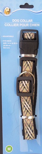 DOG COLLARS ADJUSTABLE NYLON STRAP for Smaller Dogs SELECT: Collar Size & Color - Picture 12 of 50
