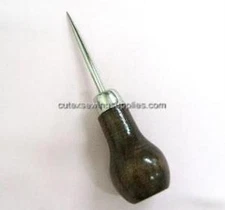 Wood Handle Handy Awl for Sewing & Pattern Making 