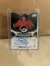 2018-19 Upper Deck Ice Premieres #IPA-SF Spencer Foo Auto /299 - Flames