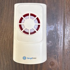 SimpliSafe Original 105dB Wireless Siren WS1000 SS2 Classic System Alarm Plate