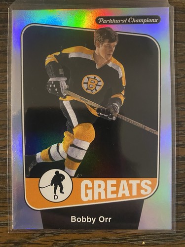 Bobby Orr [Rainbow Foilboard] #293 2024 Upper Deck Parkhurst Champions card