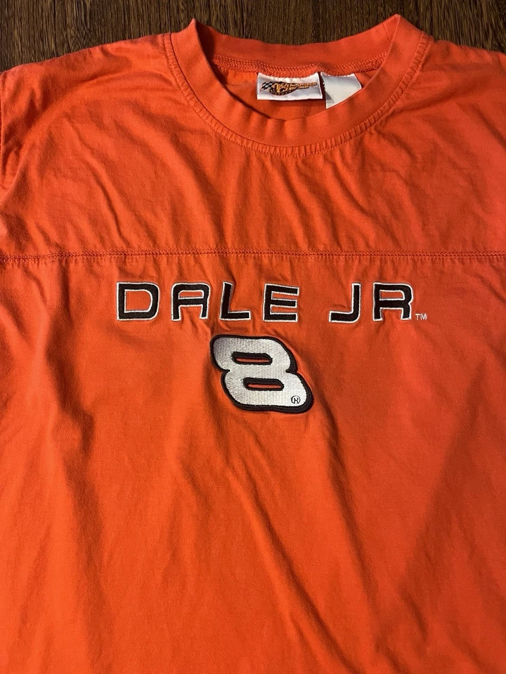 Camisa sin mangas Dale Earnhardt JR #8 NASCAR para hombre XL ganadores círculo rojo vintage Foto 3 de 4