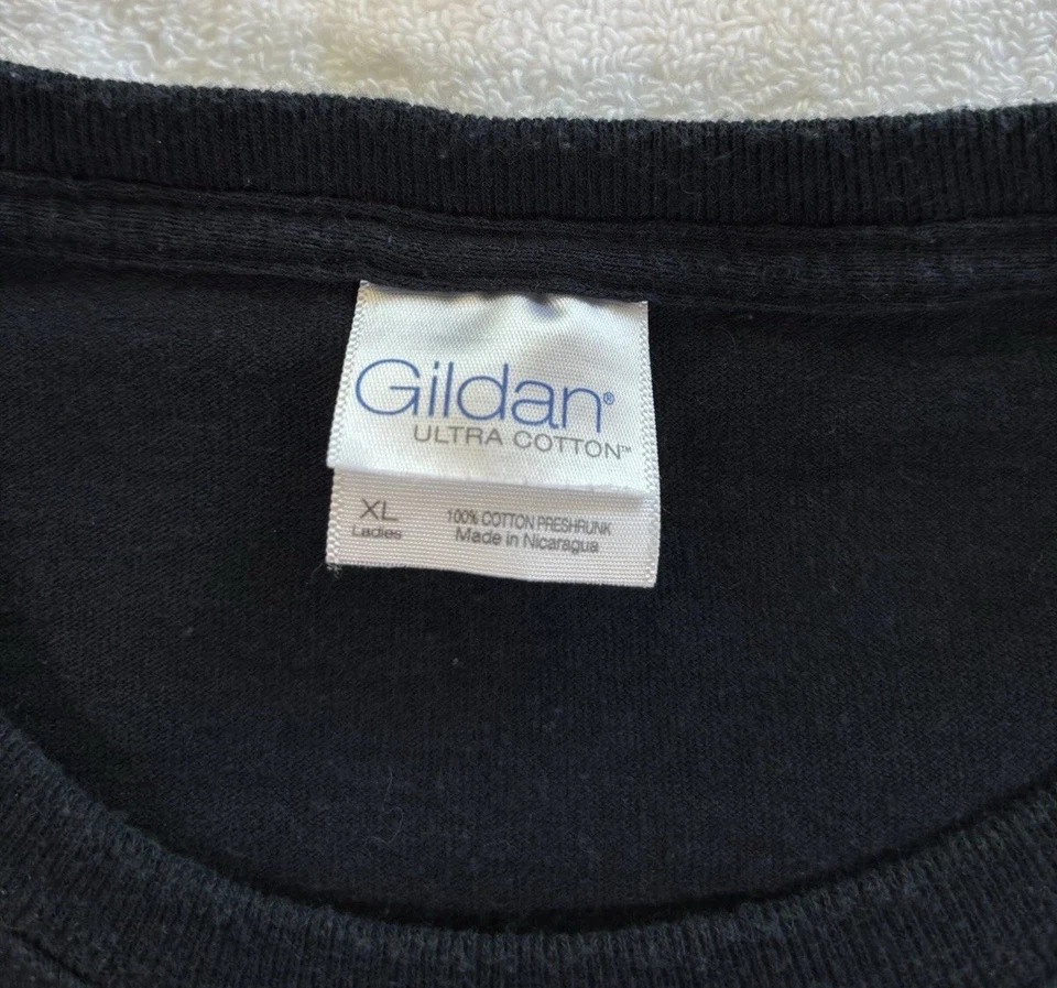 Camiseta SUCK IT UP PRINCESS Mujer Talla XL Negra Estampado Gráfico Foto 4 de 4