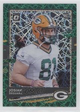 2020 Panini Donruss Optic Rookies Green Velocity Prizm Josiah Deguara #142 2l4