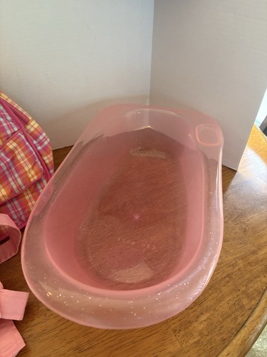 Borsa per pannolini American Girl/Bitty Baby/porta bambola/ritirata/vasca bonus/coperta - Foto 3 di 11