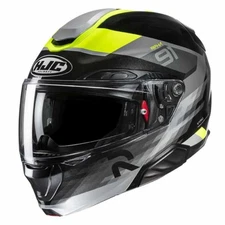 MODULAR FIBER motorcycle helmet HJC RPHA 91 MADAL MC3H BLACK GREY YELLOW