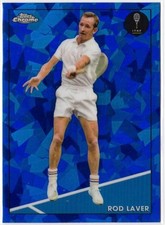 2021 Topps Chrome Tennis Sapphire Edition Rod Laver #38 HOF