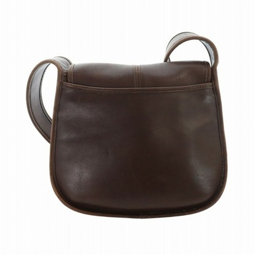 Rare Vintage Coach Short Strap Ergo Flap Mahogany Purse Model 9034 Shoulder bag - Picture 3 of 24