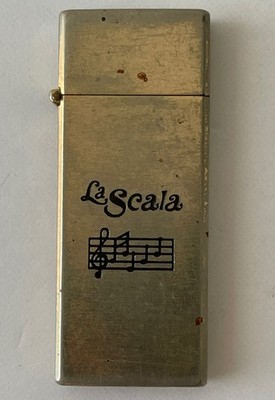 Vintage La Scala Italian Restaurant Dublin Ohio Columbus Barlow Lighter (Broken)