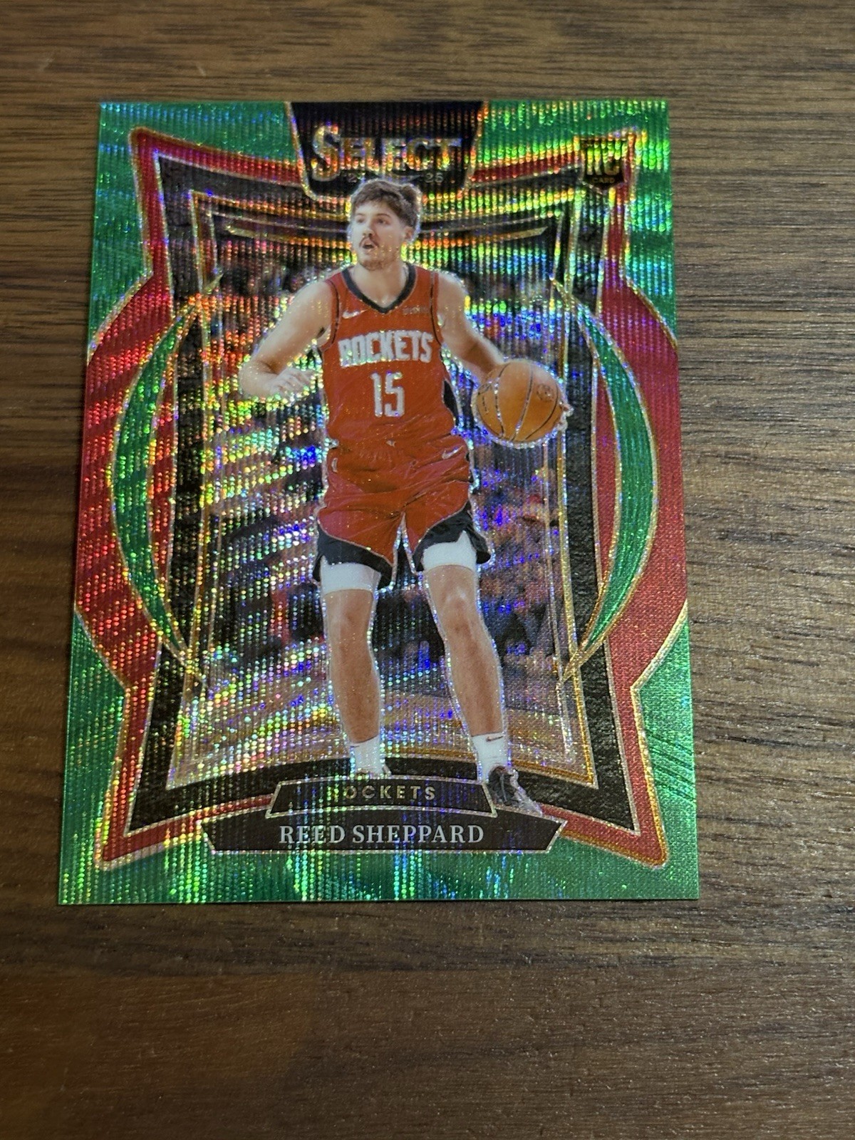 2024-25 Select International Concourse Reed Sheppard Green Wave /50 Prizm Rookie