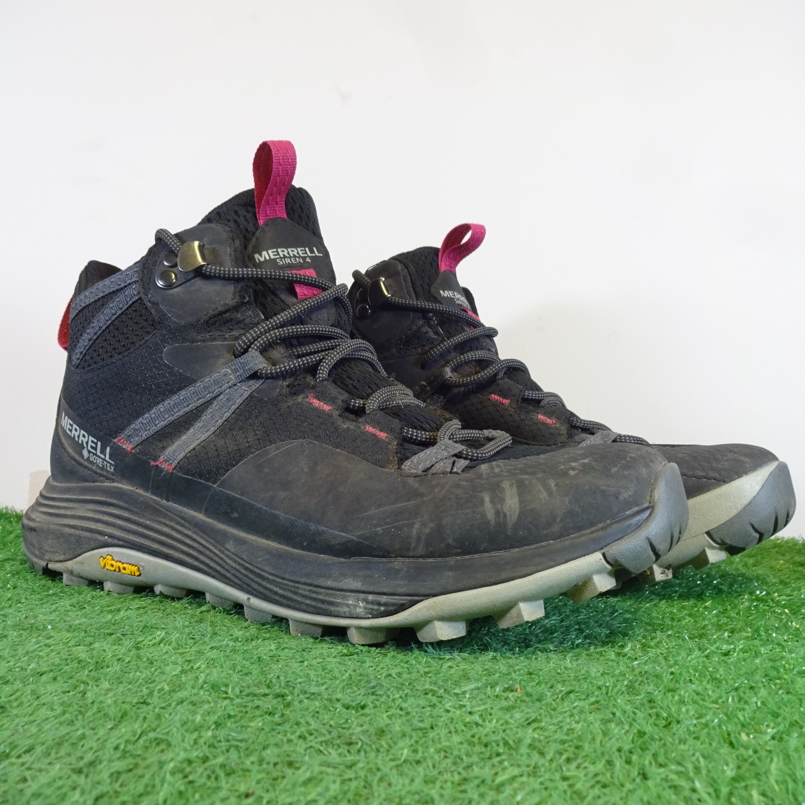 Scarpa da passeggio Merrell taglia 6 donna sirena 4 velocità escursionismo allenatore Goretex outdoor