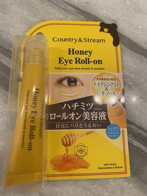 Country and Stream Natural Honey Eye Roll On 15ml from Japan