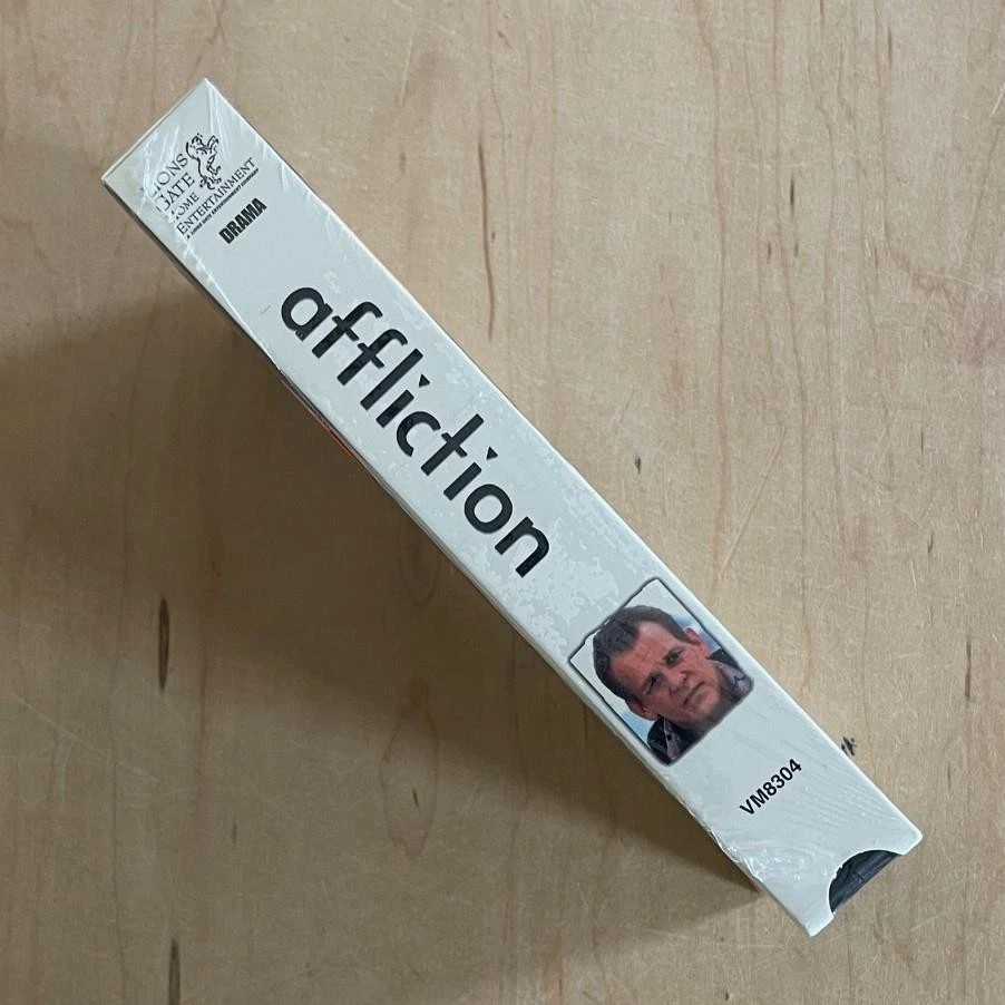 Crime Thriller Cop Trauma Drama Movie AFFLICTION 1997 New Sealed VHS Lions Gate - Image 4 of 4
