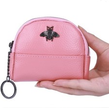 Women's Small Wallet Change Coin Purse Zipper Pocket Card Holder Bag Xmas Gift