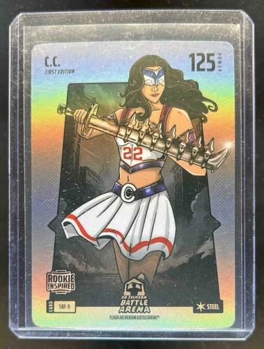 2024 Bo Jackson Battle Arena Caitlin Clark CC First Edition Rookie Steel #SBF-9
