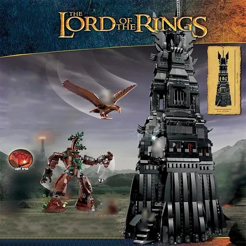 BRAND NEW The Tower of Orthanc 10237 Building Bricks Toys Set -Fast Delivery