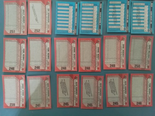 Toronto Blue Jays - 24 Card Bowman Lot - Henke, Stieb, Olerud, Gruber, White- Rc - Picture 6 of 6