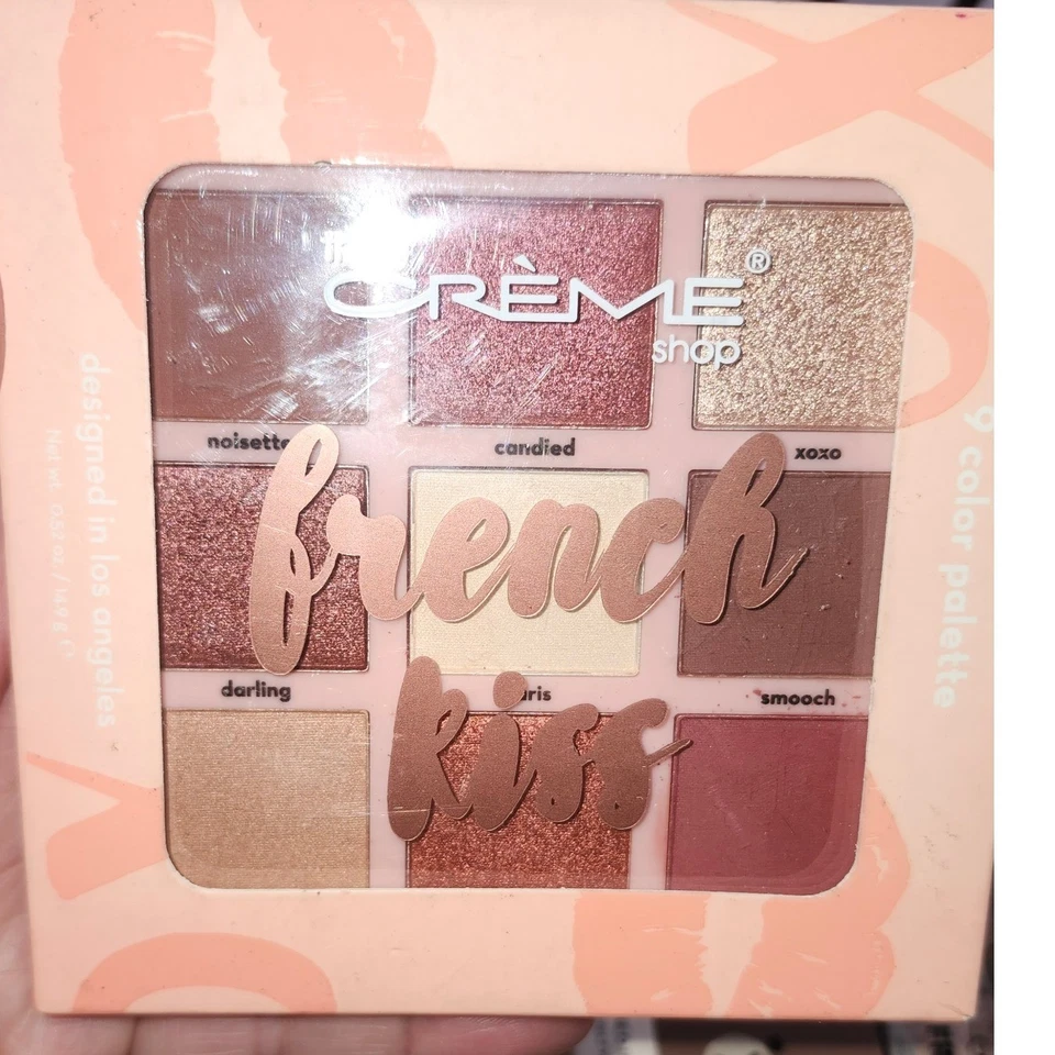 The Creme Shop Natural Neutrals & French Kiss 9 Color Eyeshadow Palettes Bundle - Image 3 of 4