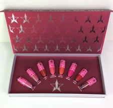 Jeffree Star Cosmetics Love Me Love Me Not Mini Velour Liquid Lipstick Red Set