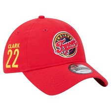 Unisex New Era Caitlin Clark Red Indiana Fever Name & Number Sidepatch 9TWENTY