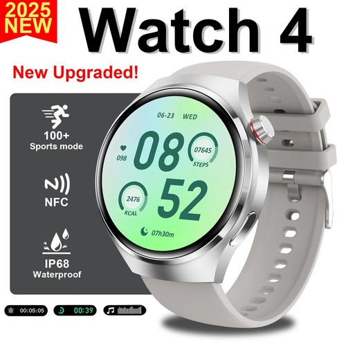 2025 Smart Watch Amoled Frequenza Cardiaca Pressione Sanguigna AI GPS Impermeabile Uomo Donna - Foto 8 di 12