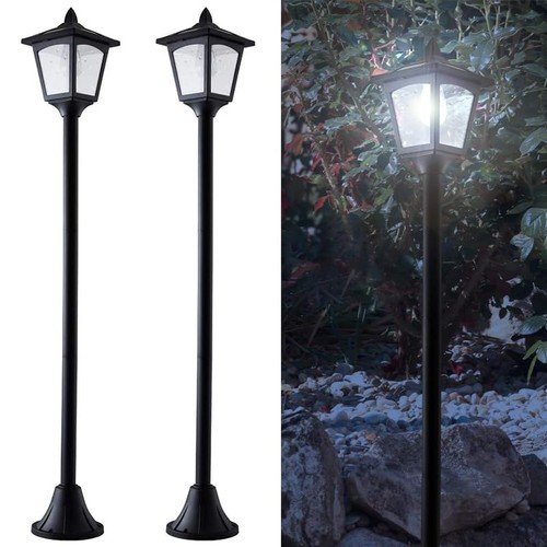 42 Inch Mini Solar Lamp Post Light, Adjustable Outdoor Garden & Lawn Street L... - Picture 6 of 6