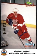 1995 Classic Draft 95 #67 Tom Poti Cushing Academy Penguins
