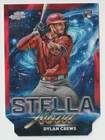 2025 Topps Cosmic Chrome #SN-11 Dylan Crews Stella Nova Red Refractor /5
