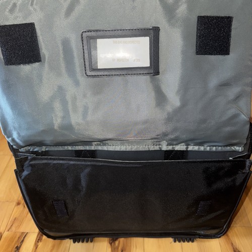 Vintage 16" schwarze IBM ThinkPad Laptop Messenger Tragetasche Tasche über der Schulter - Bild 2 von 3