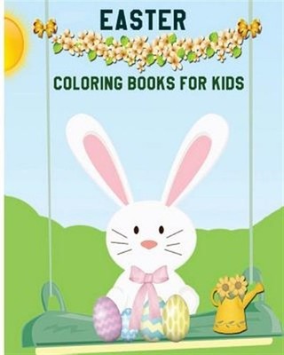 Easter Coloring Books for Kids, Paperback by Sandy Brown, Brand New, Free shi...