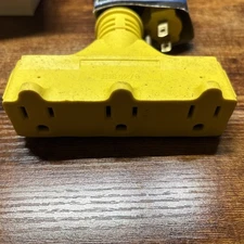 Heavy Duty 2’ 15 AMP Multi Outlet Extension Cord