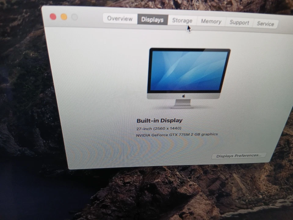 imac 27" i5 32gb ram 256gb ssd nvidia gtx 775m 2gb macos wifi AIO HD late 2013 - Image 4 of 4