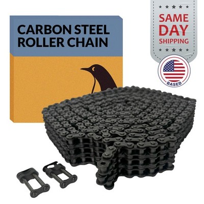 PGN #35-3 Triplex Triple Strand Roller Chain x 10 feet + 2 Connecting Links