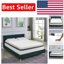 Sleep Better with Our 1-inch High Density Foam Mattress Topper - Twin Size