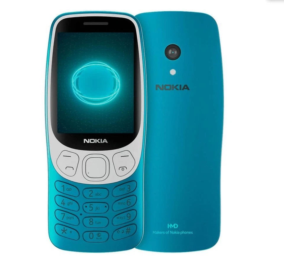 NOKIA 3210 BLU CELLULARE 4G DOPPIA SIM MEMORIA ESPANDIBILE 2MP ORIGINALE NUOVO