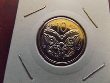 NEW ZEALAND PROOF 2001 10 CENT PERFECT COIN MINTAGE 1300 RARE