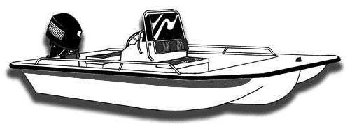 CAMO COVER CENTER CONSOLE BAY SHALLOW DRAFT FISHING BOAT 22'6"-23'6" 96"B O/B - Bild 2 von 4