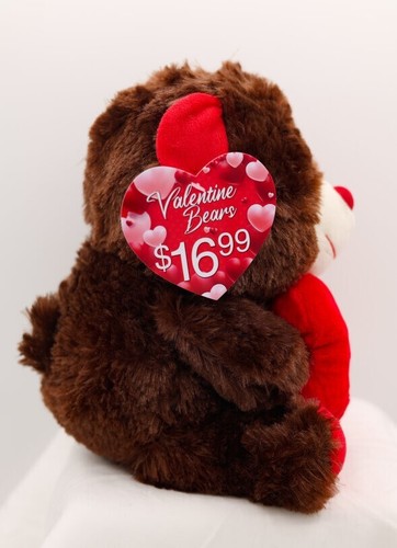 Süßer kleiner Teddybär perfektes Geschenk zum Valentinstag weiches Stofftier Plüsch - Bild 7 von 12