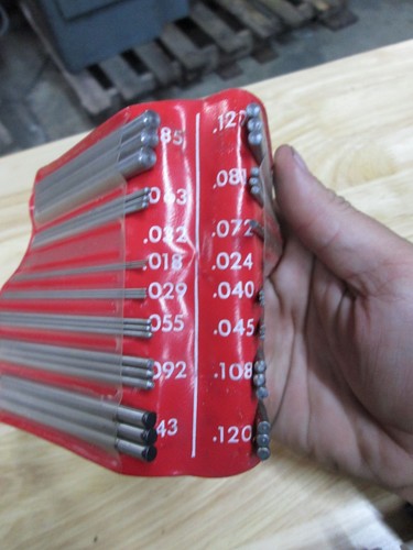 SPI Pee Dee Thread Measuring Set 48 to 3 TPI - 3" Long - Picture 4 of 4