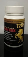 72hp Gold Edition (1 Botella  12 Unidades) Men Power Elimina Eyaculacion Precoz)