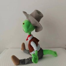 Rare Rango Green Lizard 12" Plush Toy Figure Johnny Depp Paramount New