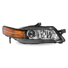 For 2004 2005 2006 Acura TL HID Xenon Black Amber Right Passenger Side Headlight