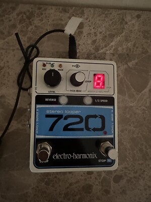 Electro-Harmonix 720 Stereo Looper Stereo Recording Looping Guitar Effects Pedal