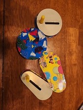 Vintage Metal Noise Makers, New Years Eve, Noise Makers/ Party Lot of 4